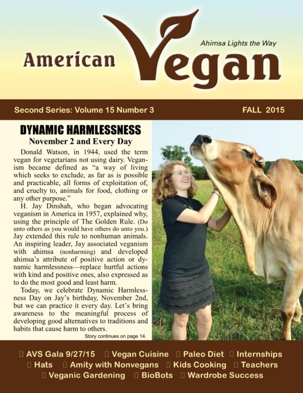 American Vegan Fall 2015 Cover Photo