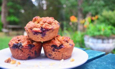 Peach-Oatmeal Muffins Recipe
