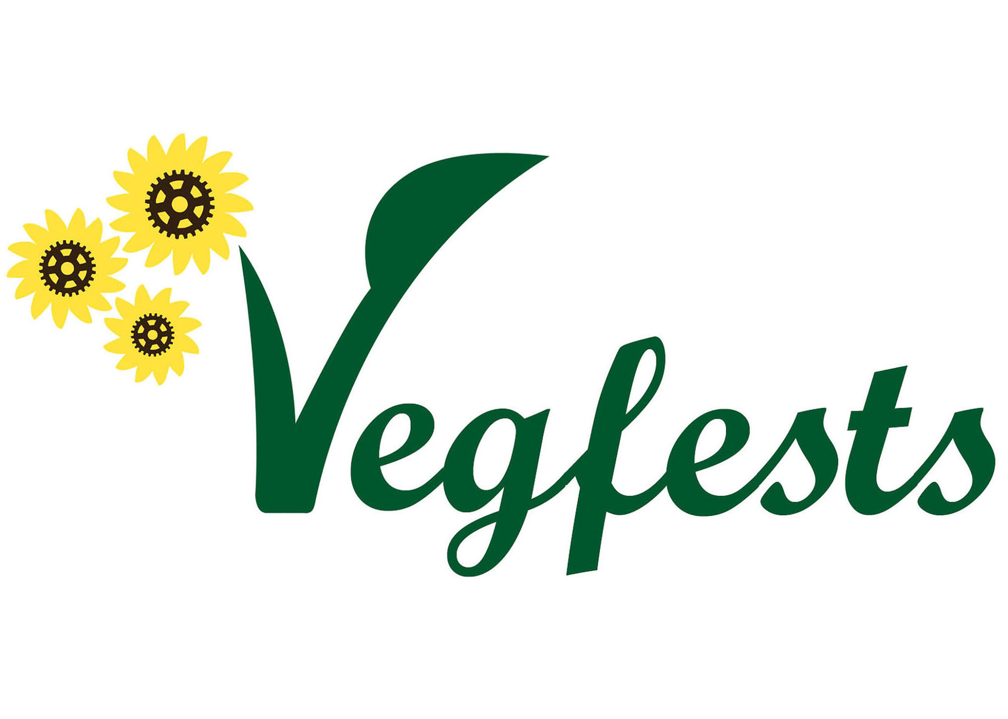 Vegfests sunflower logo
