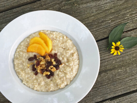 American Vegan Society Banana Nut Smoothie
